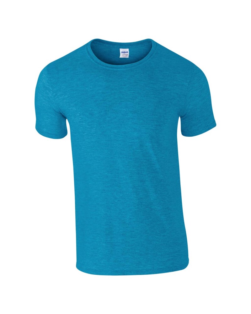 Triko GILDAN SOFTSTYLE ADULT T-SHIRT 153g, tmavě tyrkysová, M