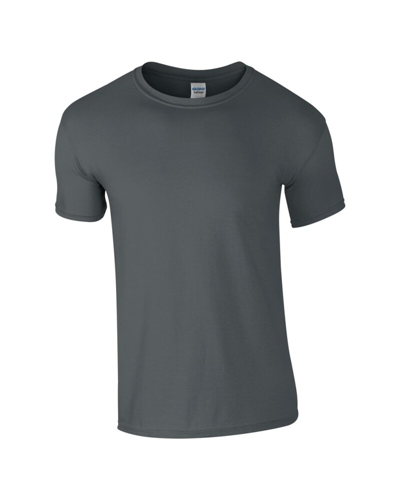 Triko GILDAN SOFTSTYLE ADULT T-SHIRT 153g, anracitová, 4XL