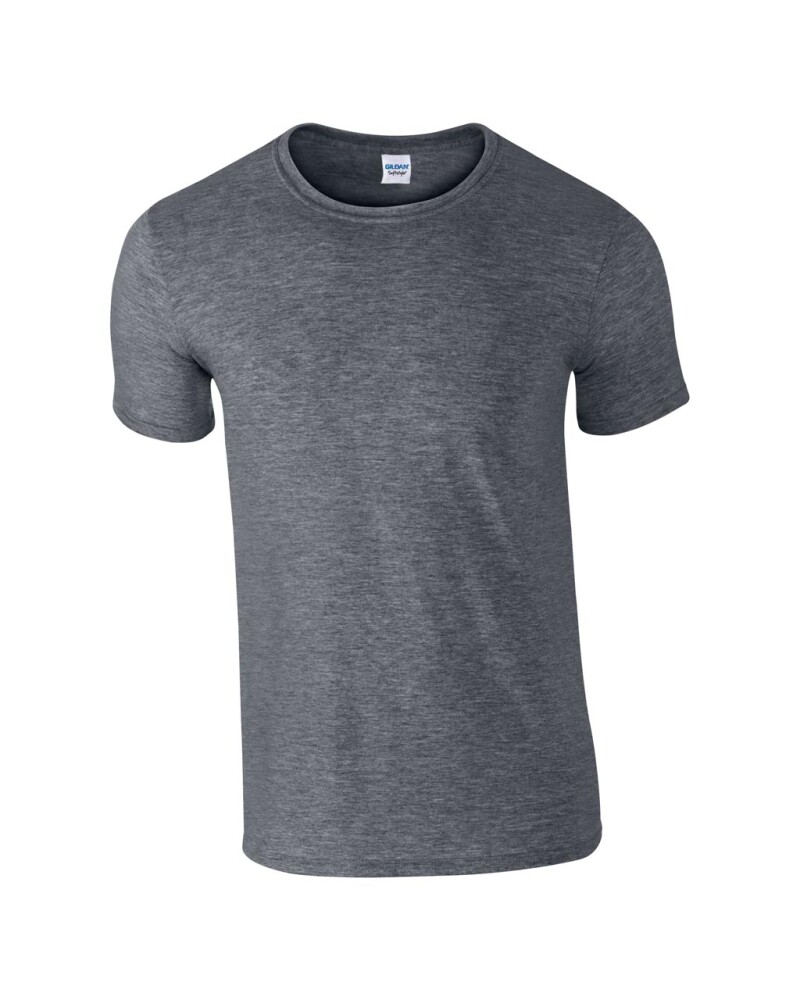 Triko GILDAN SOFTSTYLE ADULT T-SHIRT 153g, tmavě šedá, 3XL