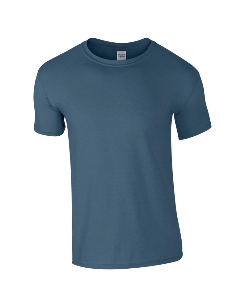 Triko GILDAN SOFTSTYLE ADULT T-SHIRT 153g, modrošedá, 3XL