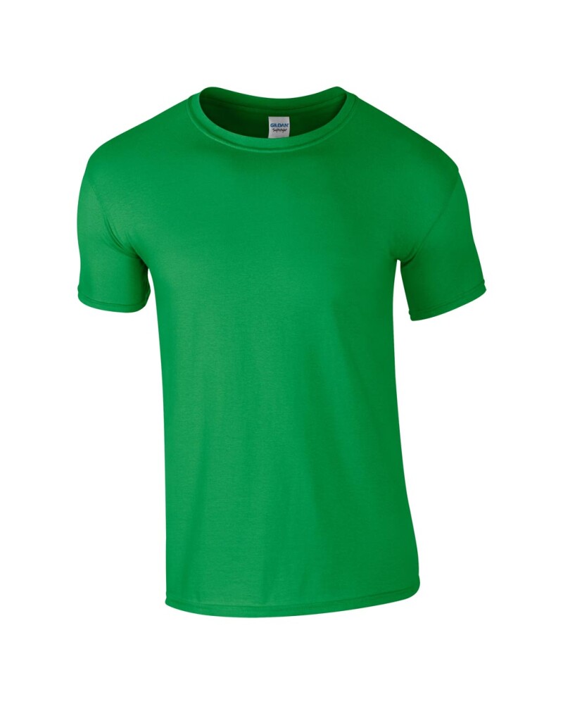 Triko GILDAN SOFTSTYLE ADULT T-SHIRT 153g, středně zelená, XL