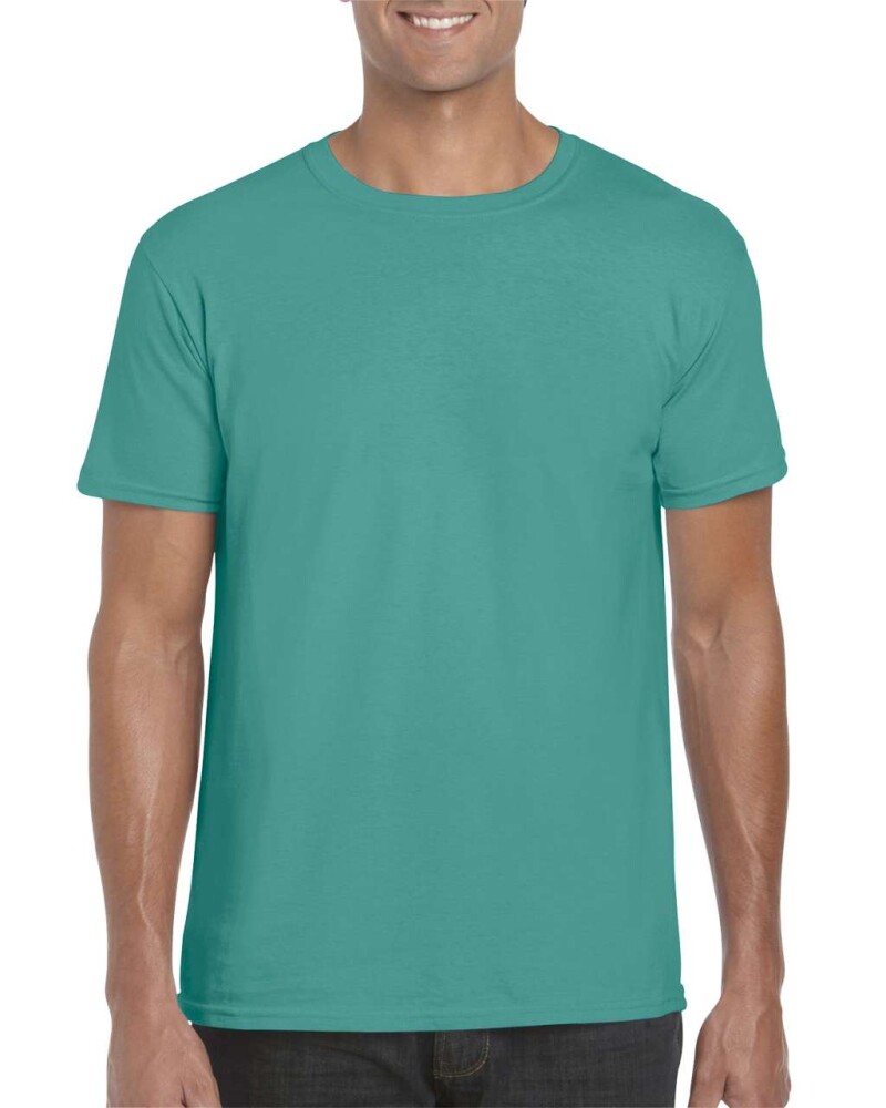 Triko GILDAN SOFTSTYLE ADULT T-SHIRT 153g, smaragdově zelená, S