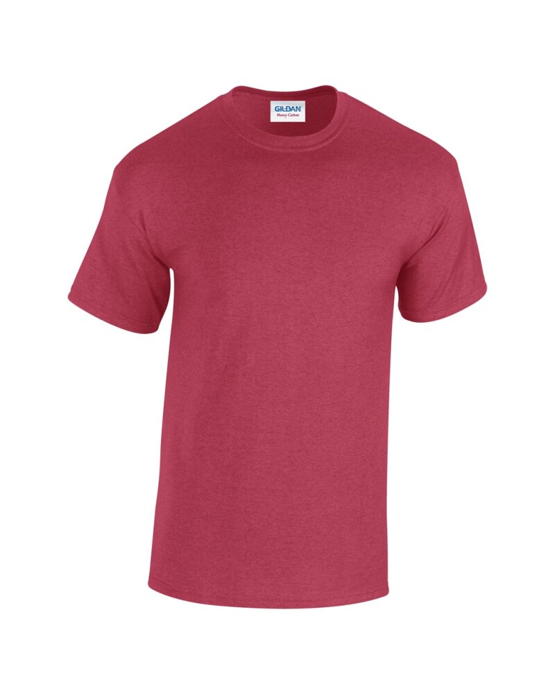 Triko GILDAN HEAVY COTTON ADULT T-SHIRT 180g, vínová, M