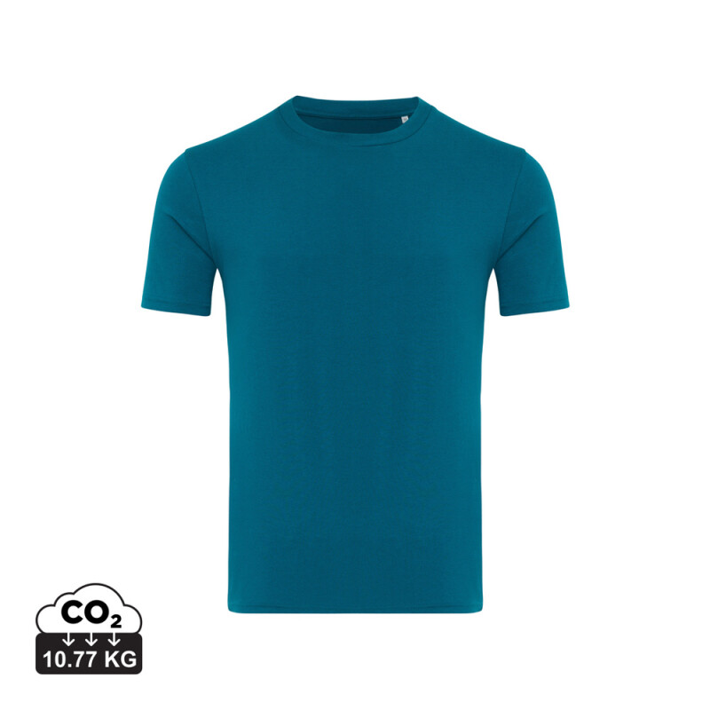 Unisex tričko Iqoniq Brett, veľkosť L, petrolejová