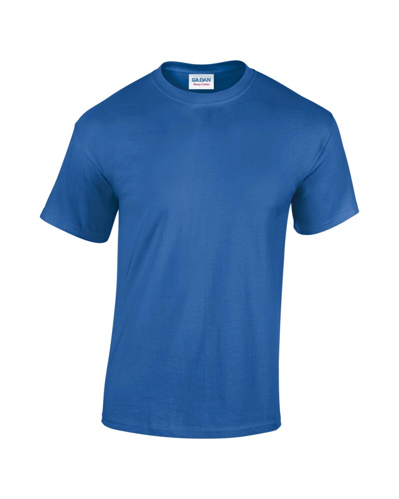 Triko GILDAN HEAVY COTTON ADULT T-SHIRT 180g, královská modrá, 4XL