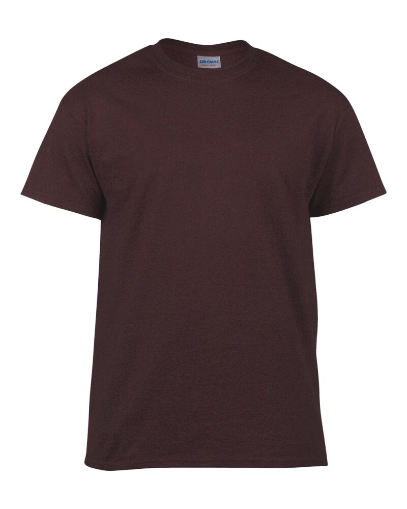 Triko GILDAN HEAVY COTTON ADULT T-SHIRT 180g, tmavě hnědá, 2XL