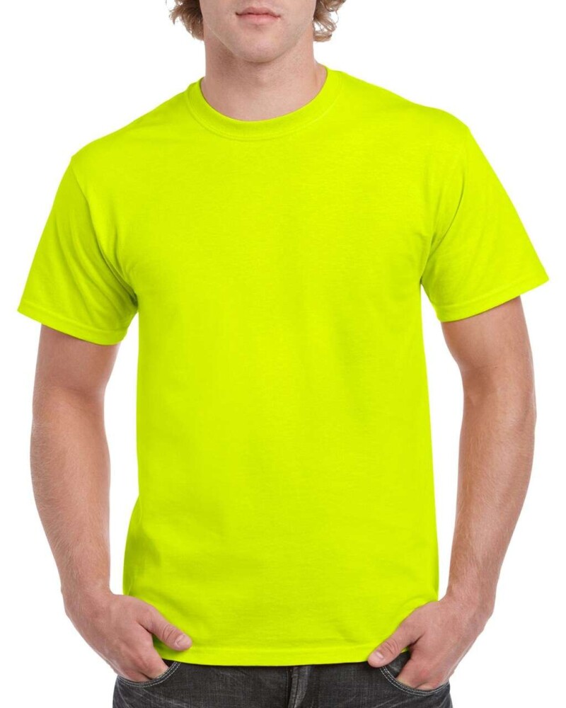 Triko GILDAN HEAVY COTTON ADULT T-SHIRT 180g, zelenožlutá, S