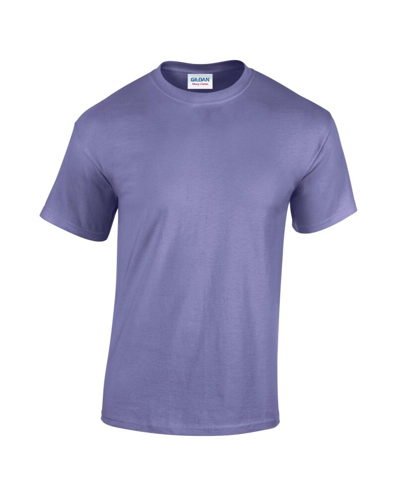 Triko GILDAN HEAVY COTTON ADULT T-SHIRT 180g, světle fialová, XL