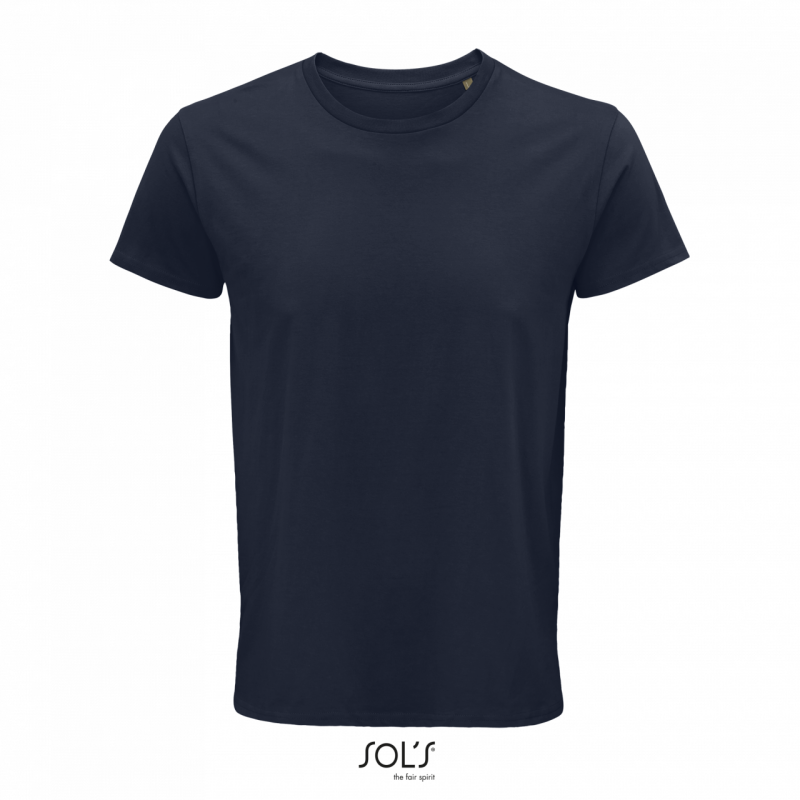 Pánské tričko SOLS CRUSADER MEN - ROUND-NECK FITTED JERSEY T-SHIRT, námořní modrá, 3XL