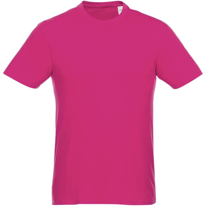 Tričko Heros s krátkým rukávem, unisex, tmavě růžová, 2XL