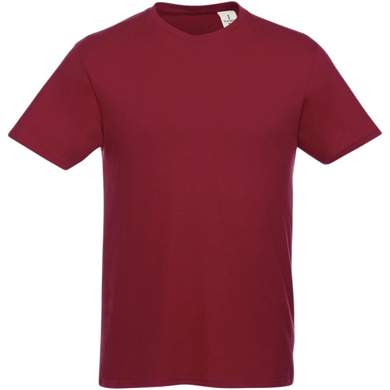 Tričko Heros s krátkým rukávem, unisex, vínová, XL