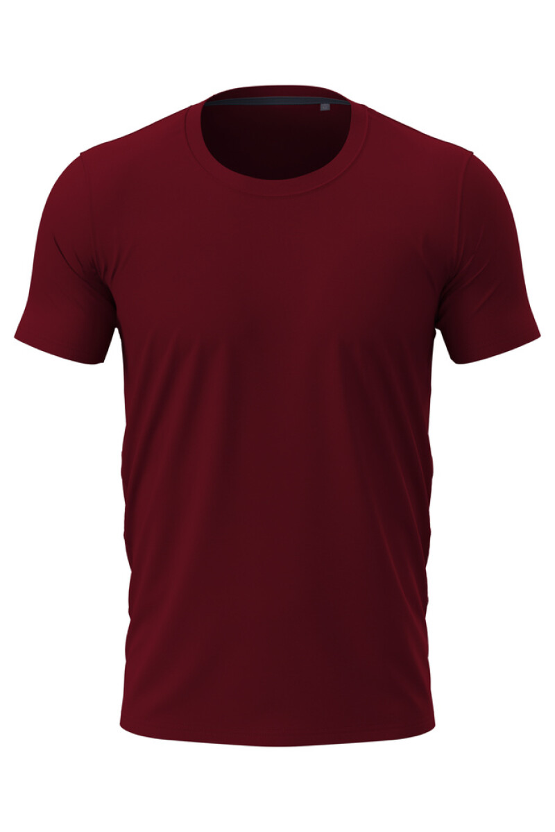 Pánske tričko Stedman Stretch-T, vínové, veľkosť XL