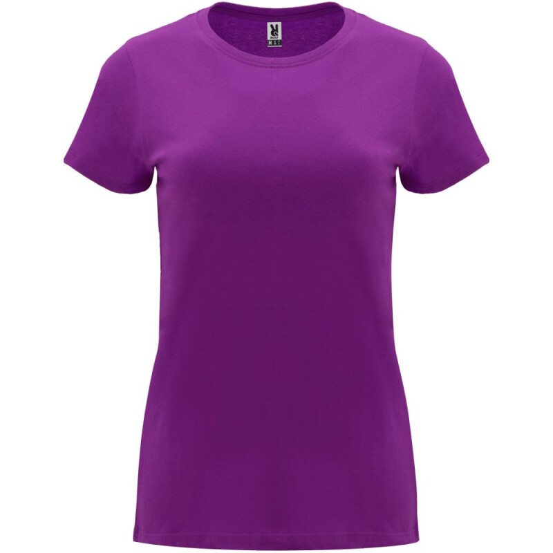 Dámské tričko s krátkým rukávem, ROLY CAPRI, purpurová, vel. 2XL
