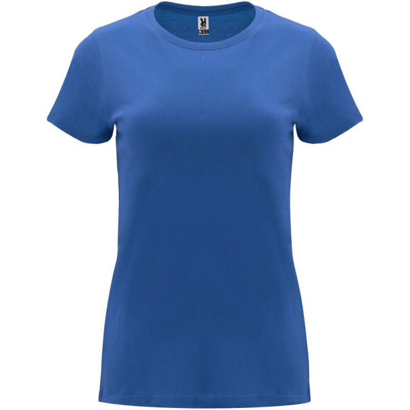 Dámské tričko s krátkým rukávem, ROLY CAPRI, královská modrá, vel. 3XL