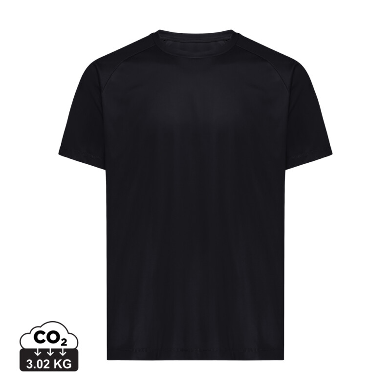 Rychle schnoucí tričko z recyklovaného polyesteru, černé, vel. 5XL
