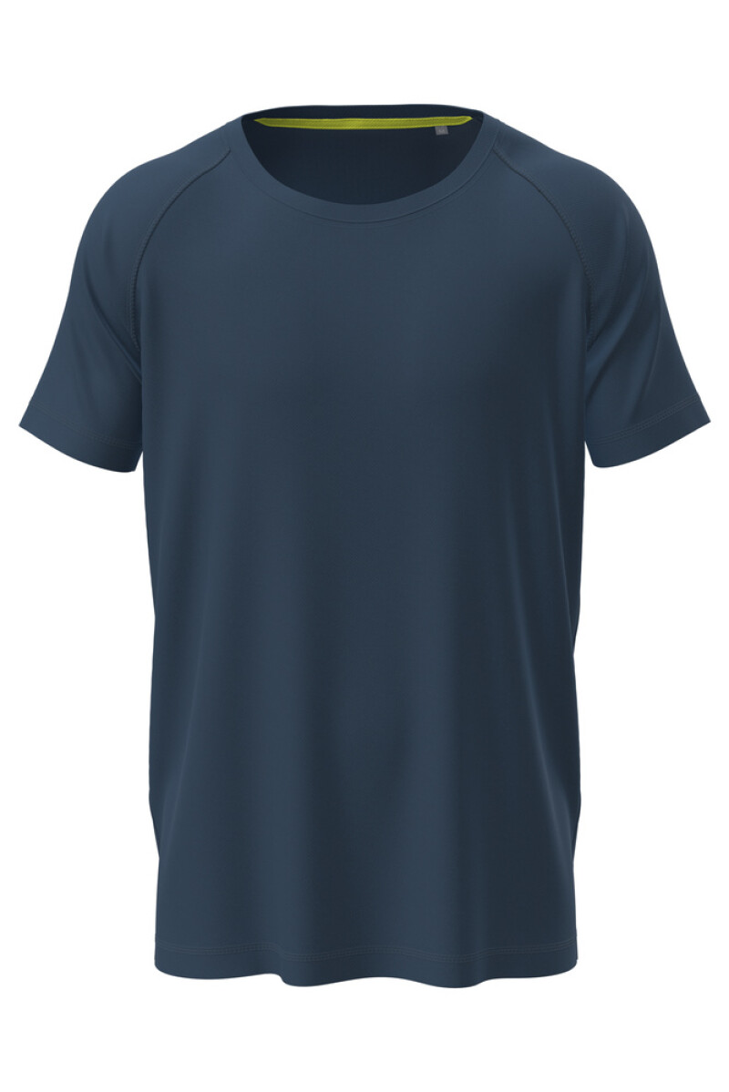Pánske funkčné tričko Stedman Mesh Raglan, námornícka modrá, veľkosť XL