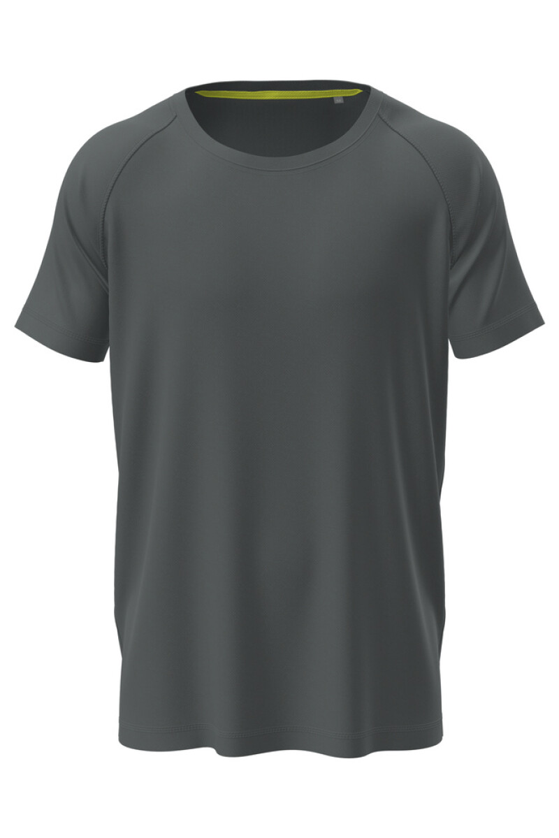 Pánske funkčné tričko Stedman Mesh Raglan tmavosivá XXL
