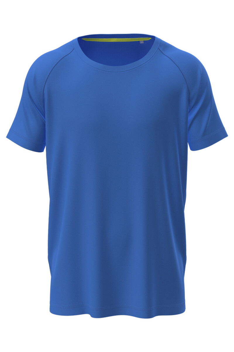 Pánske funkčné tričko Stedman Mesh Raglan, kráľovská modrá, veľkosť M