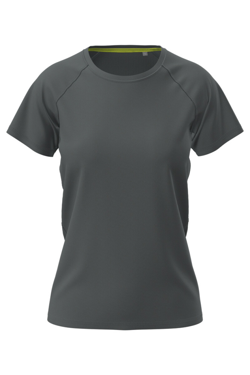 Dámske funkčné tričko Stedman Mesh Raglan, tmavosivá, veľkosť M