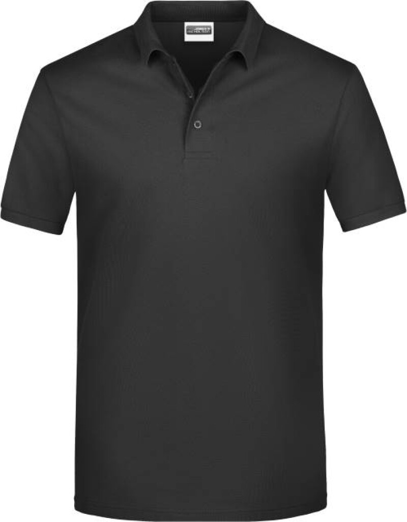 Pánské piqué polo James & Nicholson, černá, M