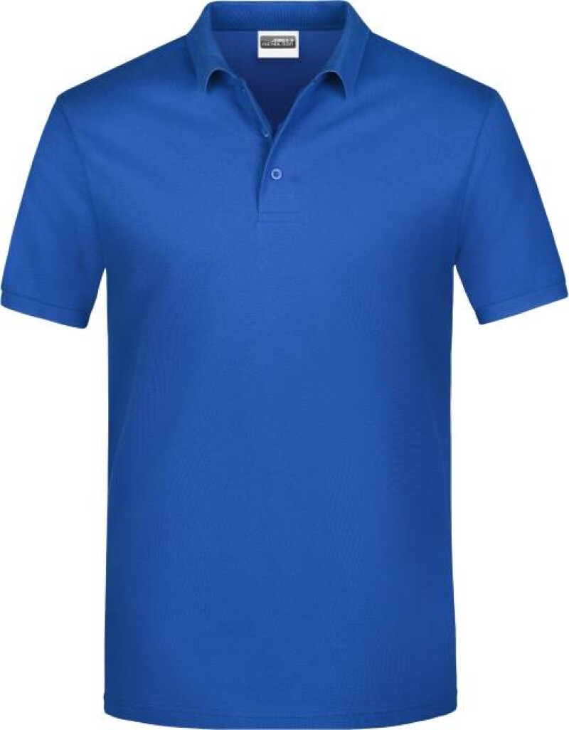 Pánské piqué polo James & Nicholson, královská modrá, M