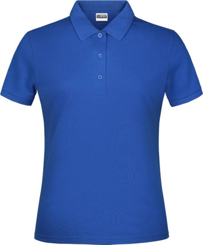 Dámské piqué polo James & Nicholson, královská modrá, XXL