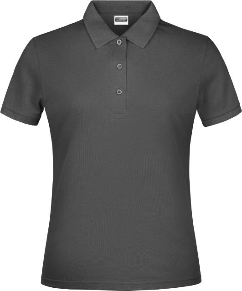 Dámské piqué polo James & Nicholson, antracitová, S