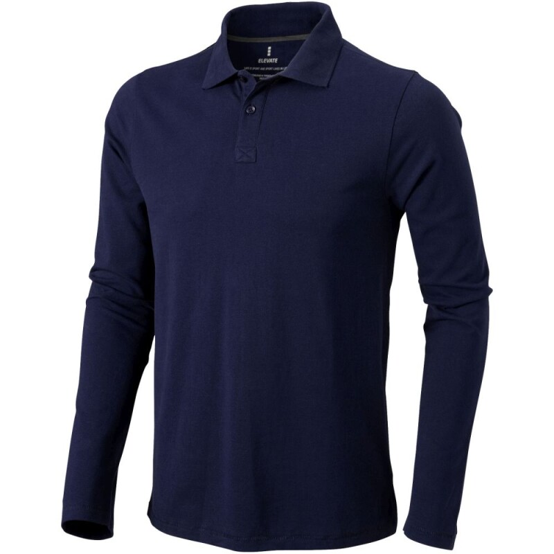 Pánská polokošile s dlouhým rukávem Elevate OAKVILLE, námořní modrá, vel. 3XL