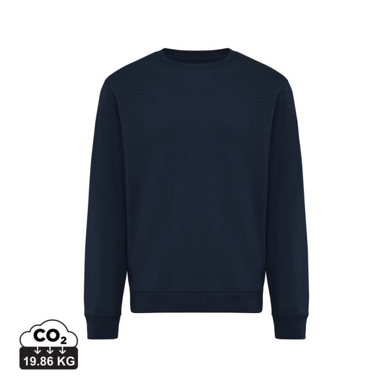 Unisex mikina Iqoniq Torla, námornícka modrá, veľkosť XXL