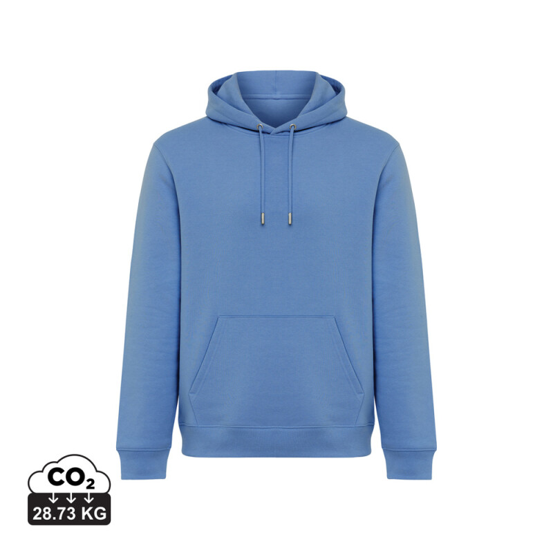 Unisex mikina s kapucňou Iqoniq Joshua, svetlomodrá, veľkosť XXL
