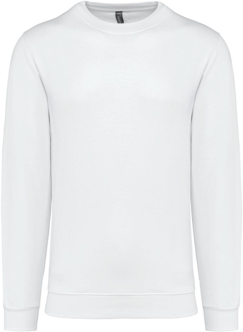 Unisex mikina KARIBAN, bílá, XL