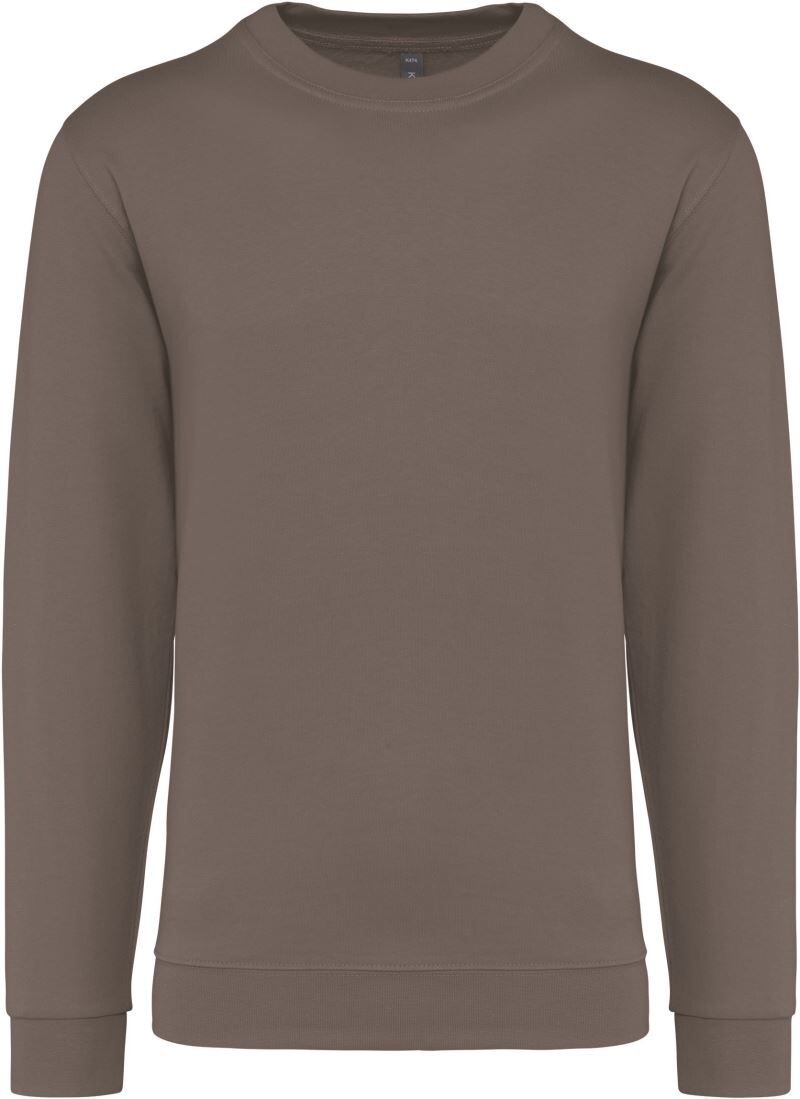 Unisex mikina KARIBAN, hnědá, S