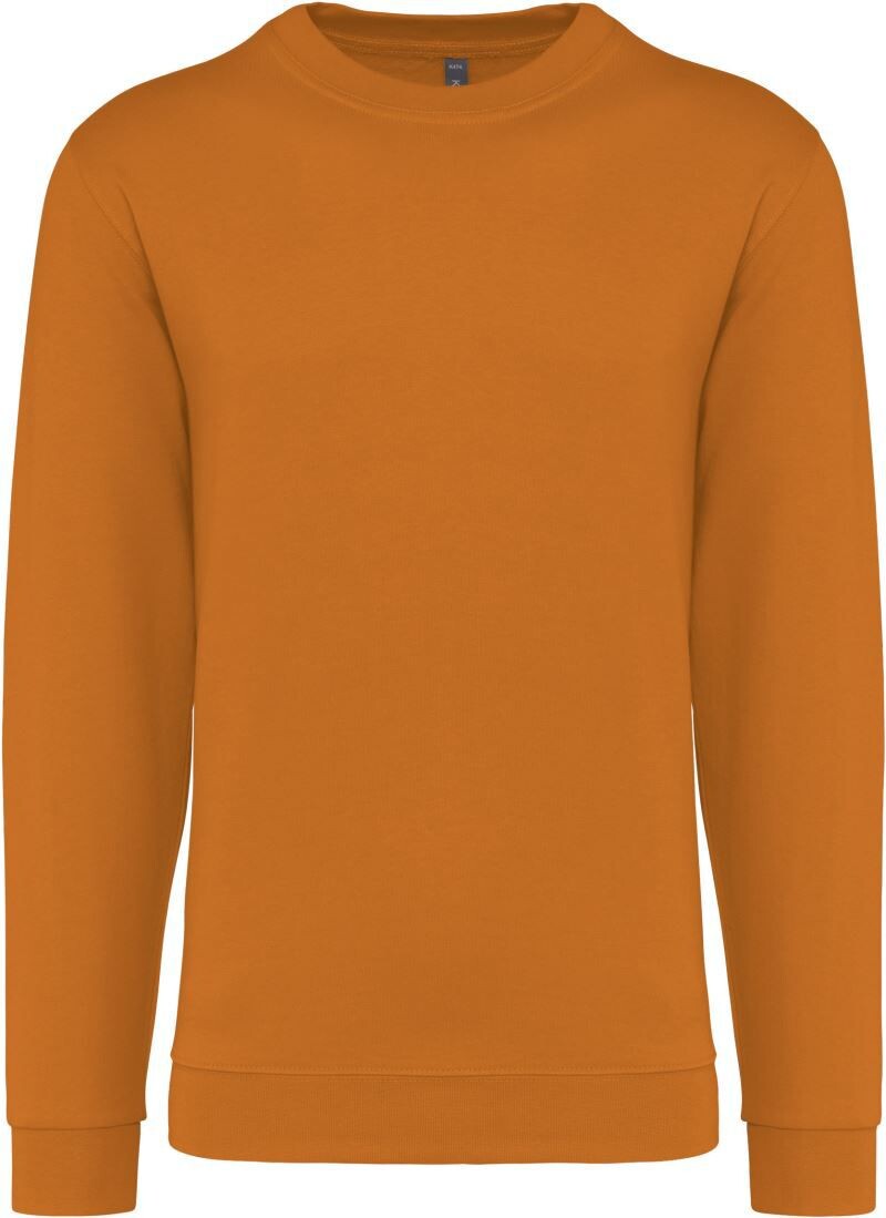 Unisex mikina KARIBAN, tmavě oranžová, M