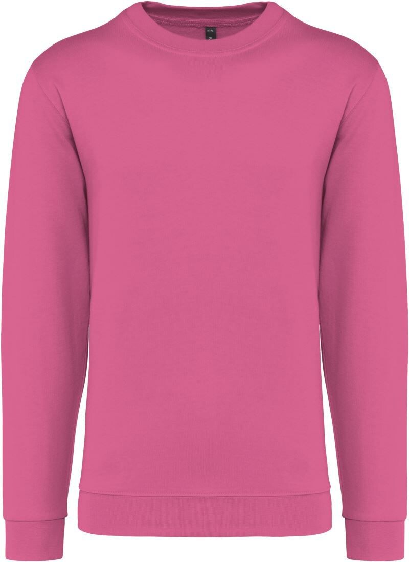 Unisex mikina KARIBAN, tmavě růžová, XS