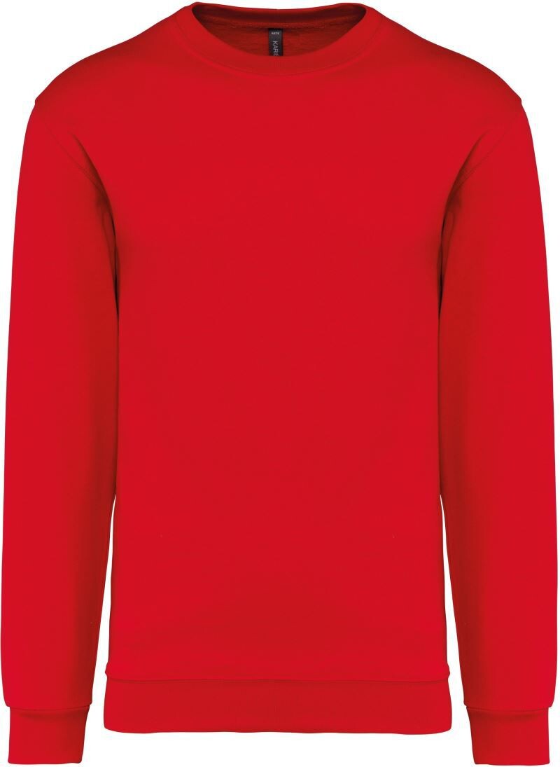 Unisex mikina KARIBAN, červená, XS