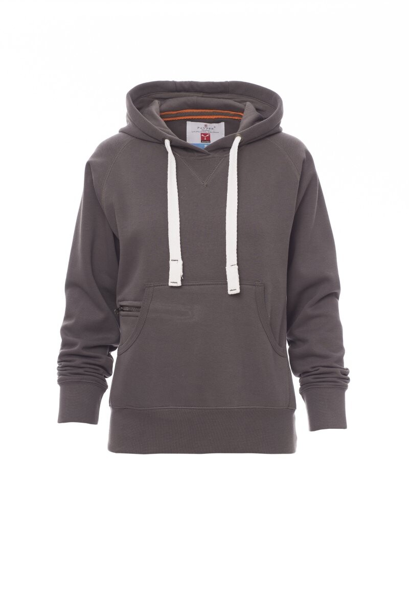 Mikina PAYPER ATLANTA+LADY šedá, 2XL