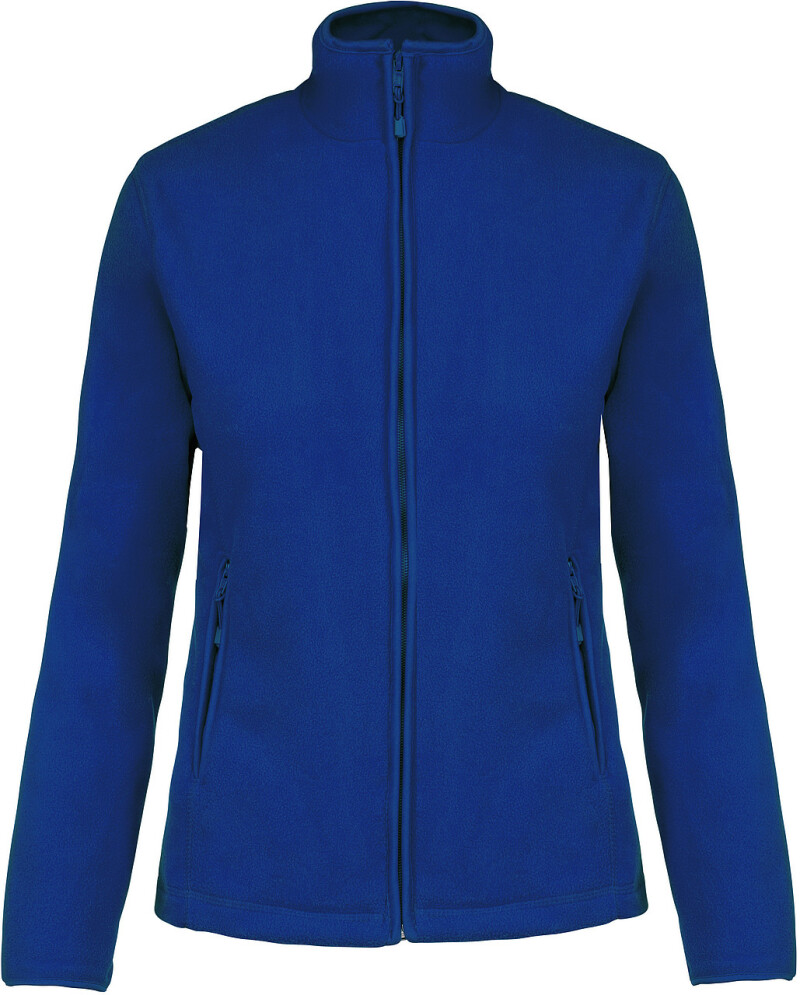 Dámská mikrofleecová mikina Kariban fleece jacket women, tmavě modrá, vel. XL