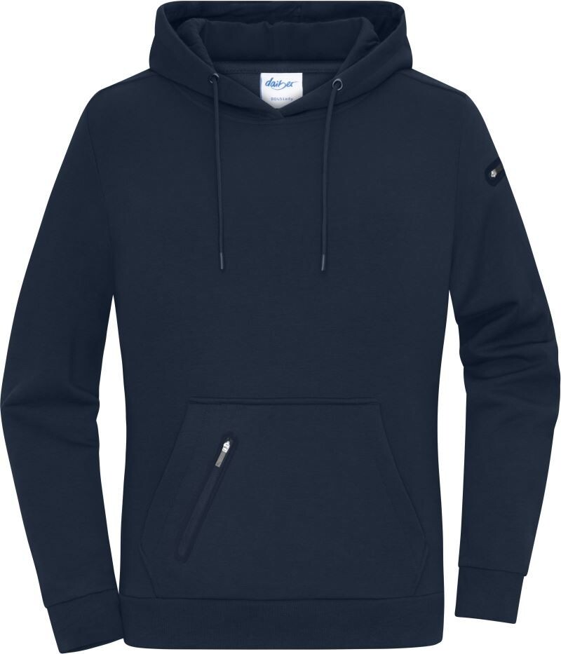 Dámská mikina s kapucí DAIBER INTERLOCK, námořní modrá, XL