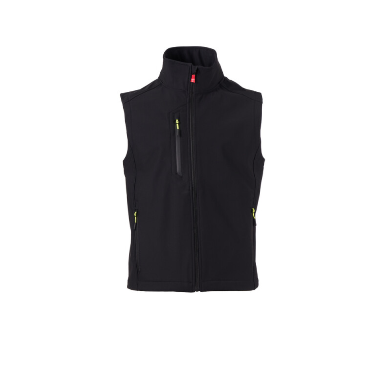 Pánska softshellová vesta Payper Creek Vest L.I.T. čierna 5XL