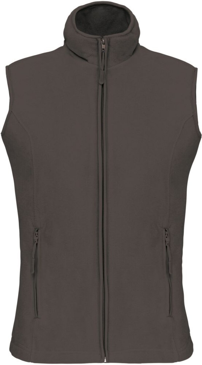 Dámská mikrofleecová vesta Kariban fleece vest women, vojenská tmavá zelená, vel. L