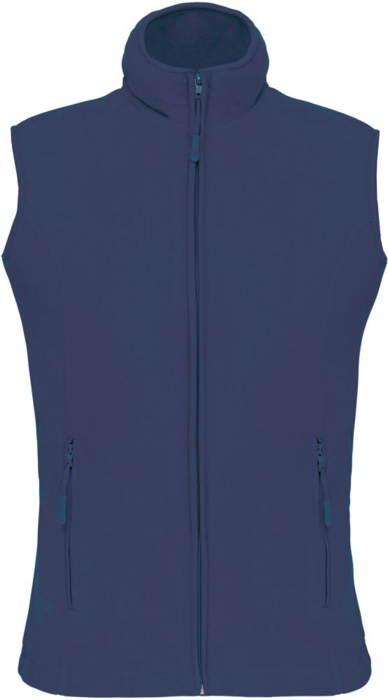 Dámská mikrofleecová vesta Kariban fleece vest women, tmavě modrá, vel. XL