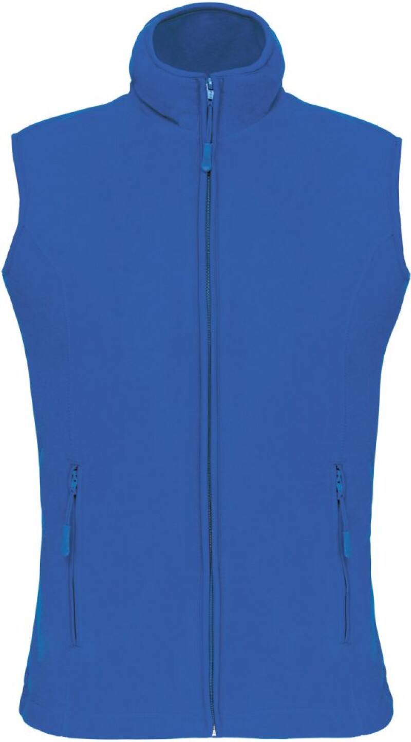 Dámská mikrofleecová vesta Kariban fleece vest women, kobaltově modrá, vel. XL