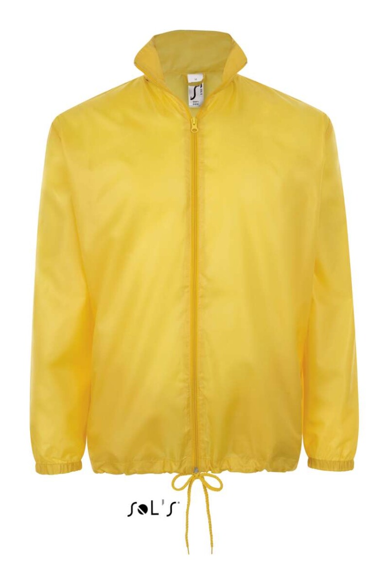Unisex větrovka SOLS SHIFT - UNISEX WATER REPELLENT WINDBREAKER, žlutá, M