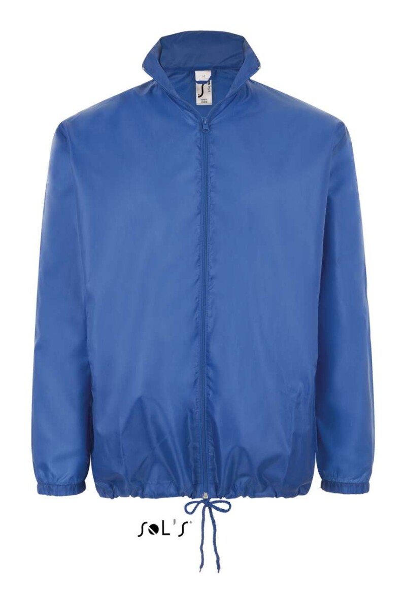 Unisex větrovka SOLS SHIFT - UNISEX WATER REPELLENT WINDBREAKER, královská modrá, XL