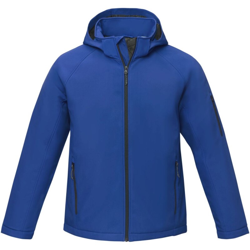 Pánská vyteplená softshellová bunda Elevate, modrá, vel. XL