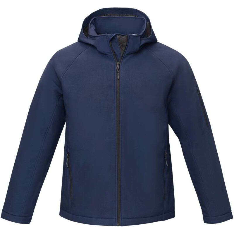 Pánská vyteplená softshellová bunda Elevate, námořní modrá, vel. XL
