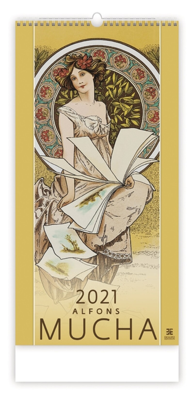 Alfons Mucha 2027, nástěnný kalendář