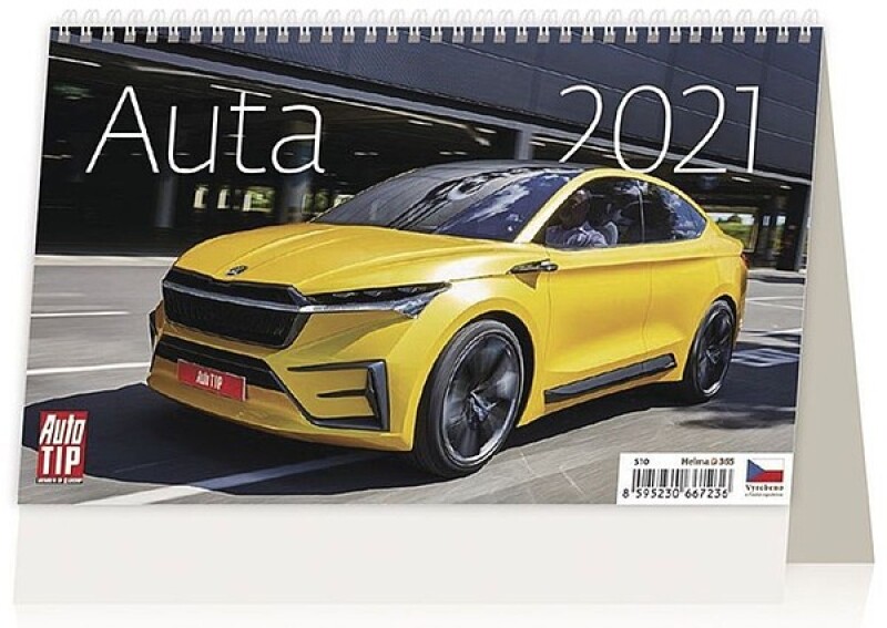 Auta 2027, stolní kalendář
