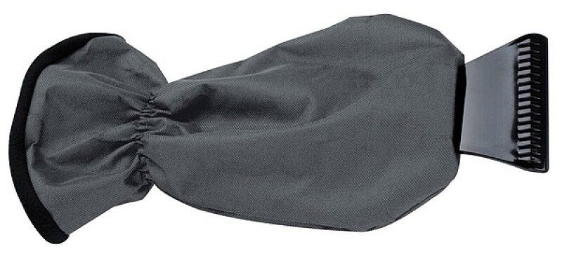 Autoškrabka, polyester, fleece, šedá