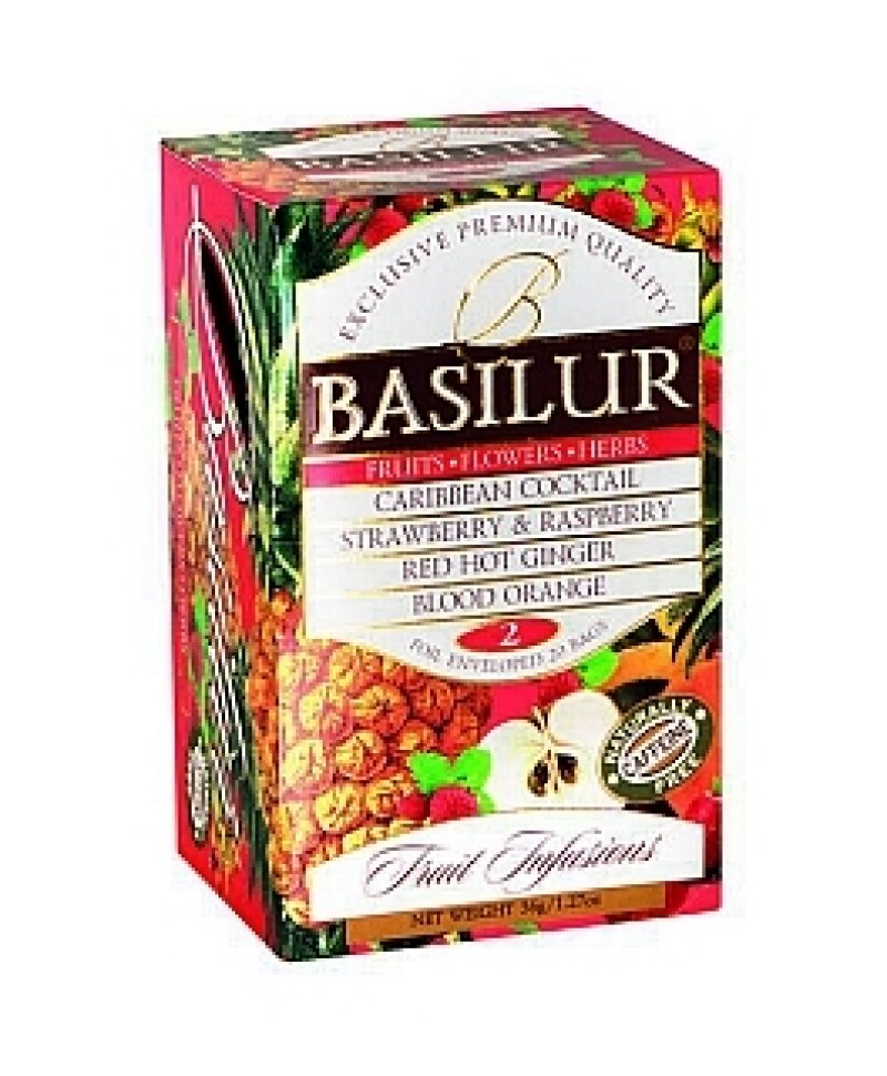 BASILUR Fruit Infusions Assorted Volume II. 20x1,8g